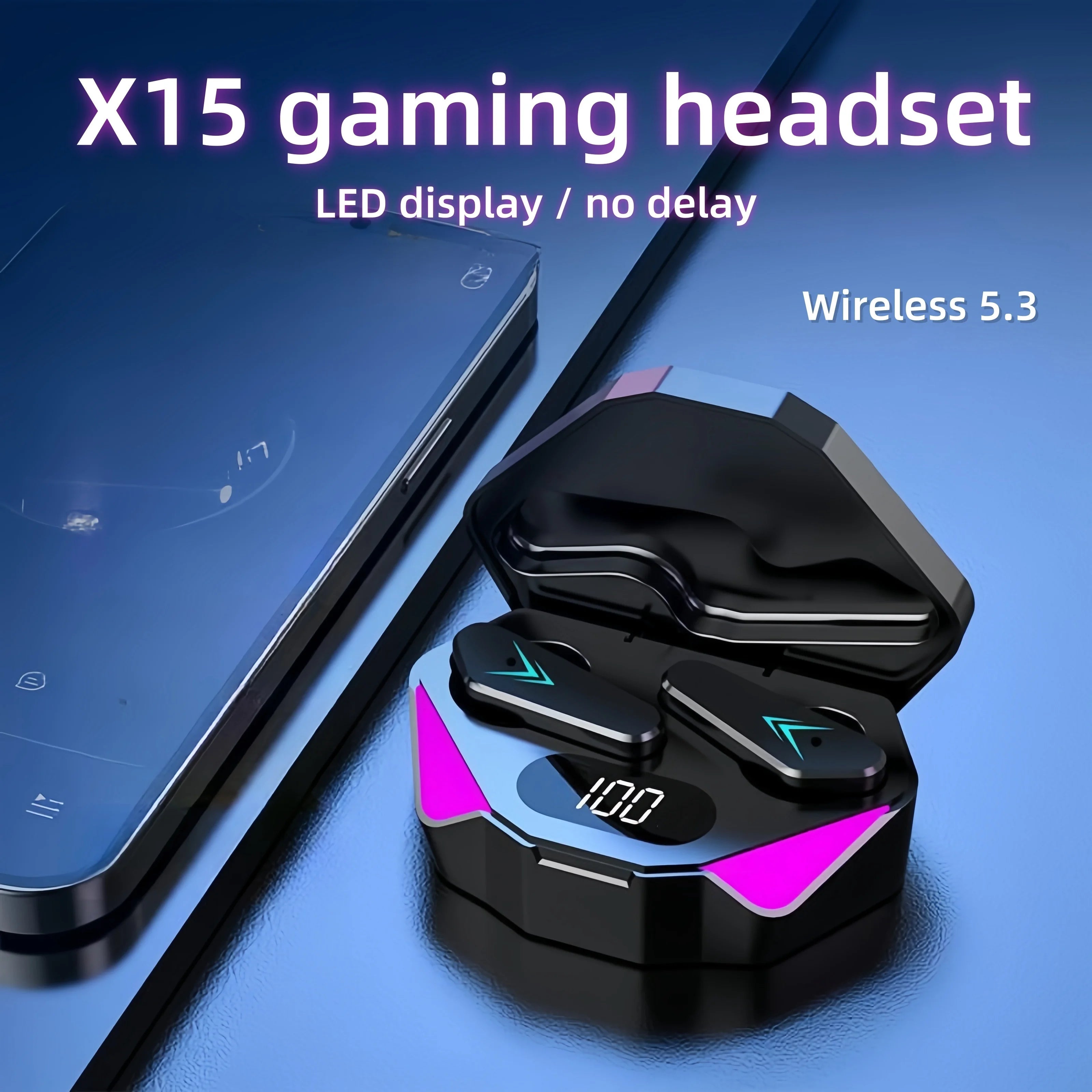 X15 TWS Wireless Bluetooth Headset