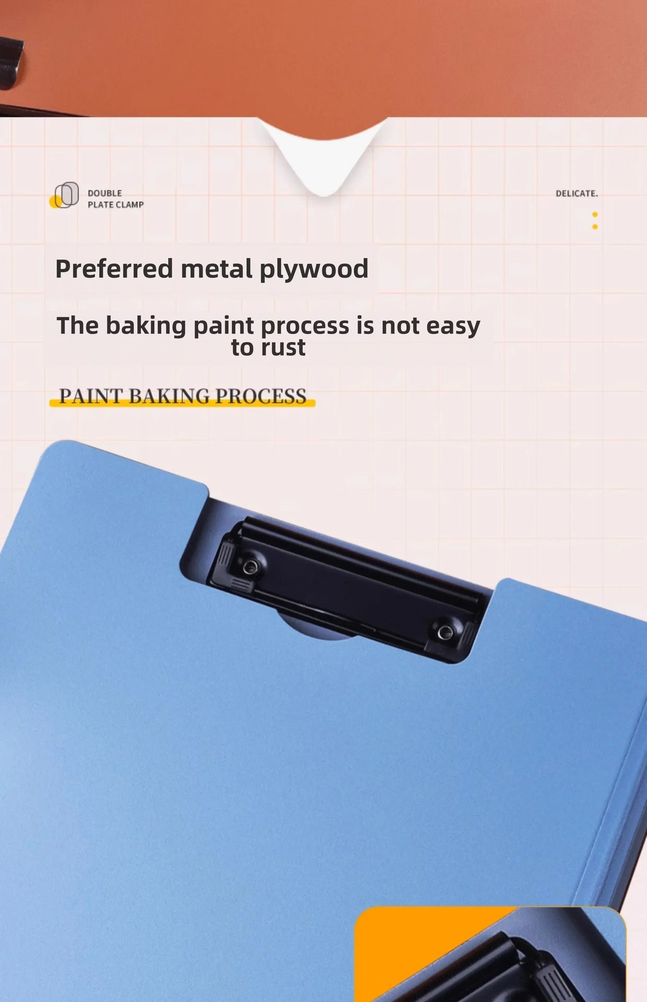New A4 File Folder Clipboard Writing Pad