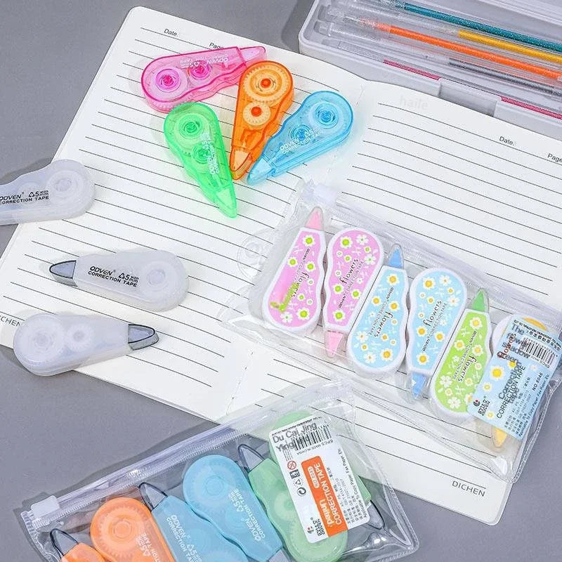 6Pcs/pack Correction Tapes