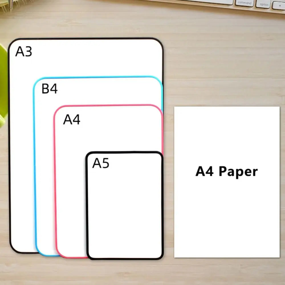 Double-Sided Dry Erase Writing Boards