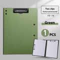 Double Clip Heavy Duty Pocket Folder with Writing Pad