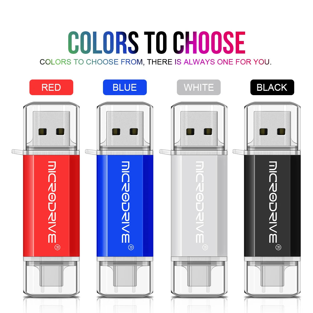 Pendrive Type C OTG USB Flash Drive