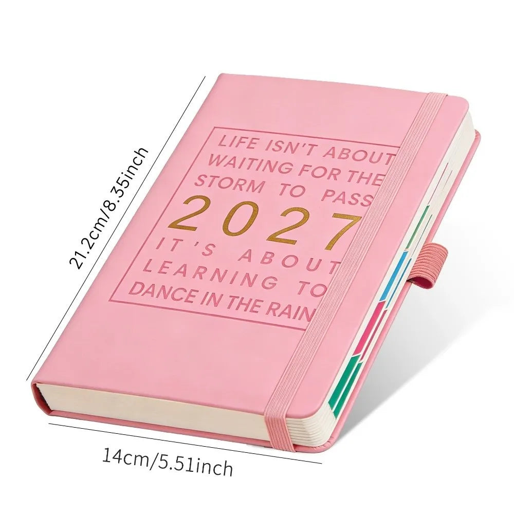New A5 2027 Schedule Book with Calendar
