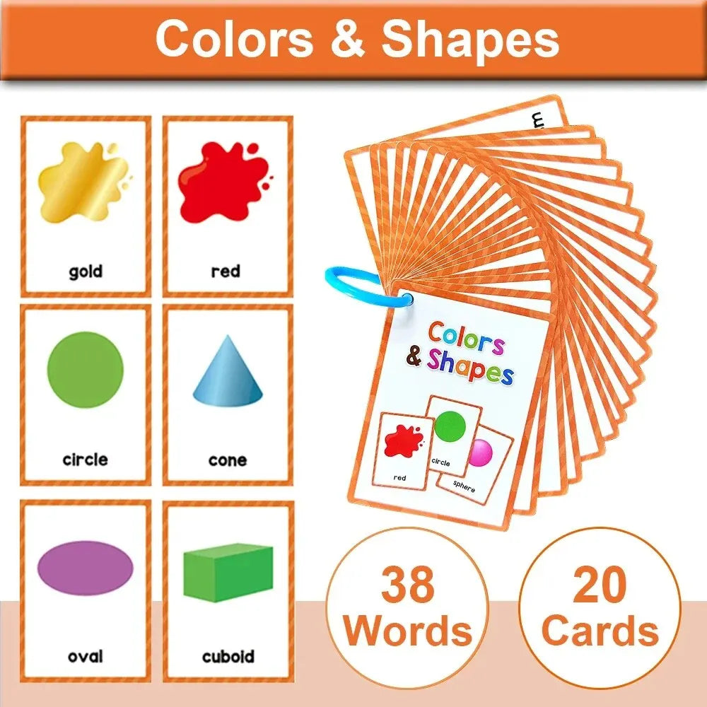 Montessori Kids English Words Cards