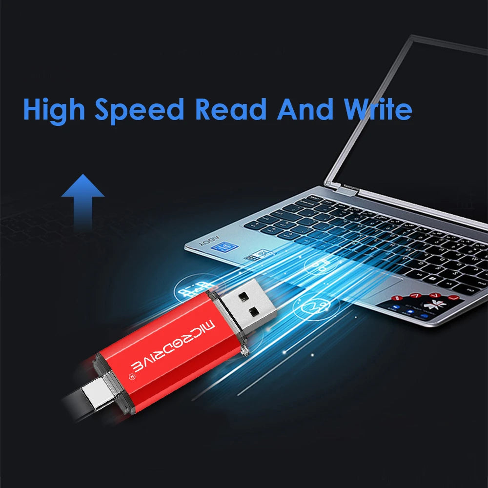 Pendrive Type C OTG USB Flash Drive