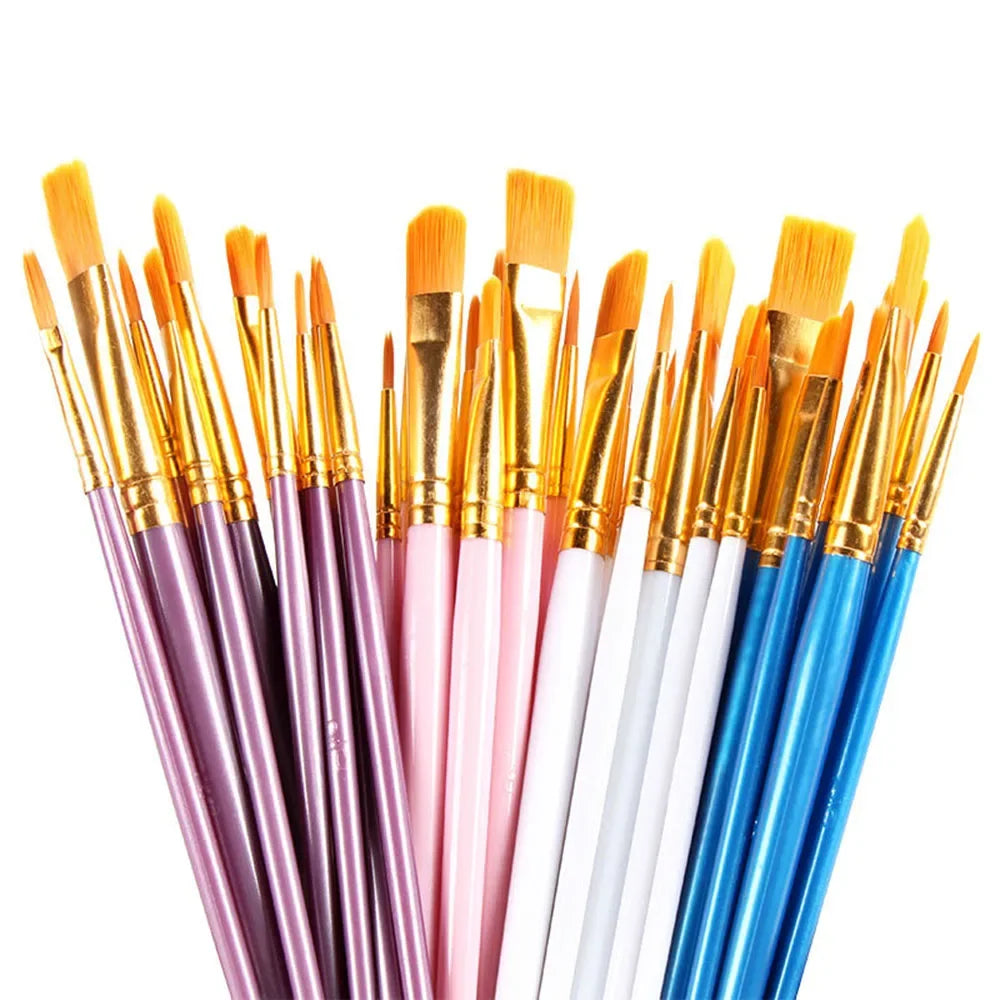 10Pcs/Set Multi-functional Watercolor Brush Set