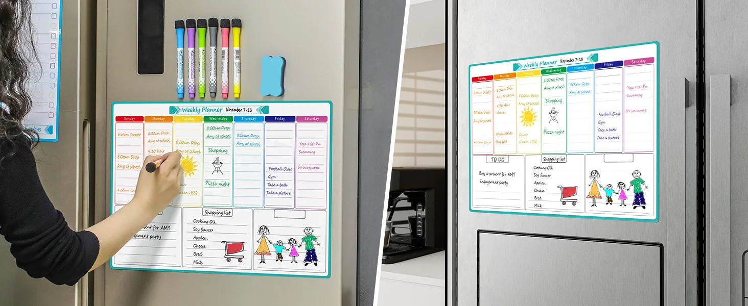 Magnetic Weekly Monthly Planner