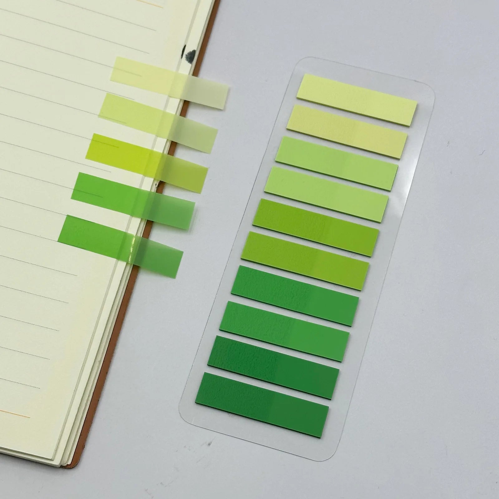 200Pcs Color Stickers Transparent Index Tabs