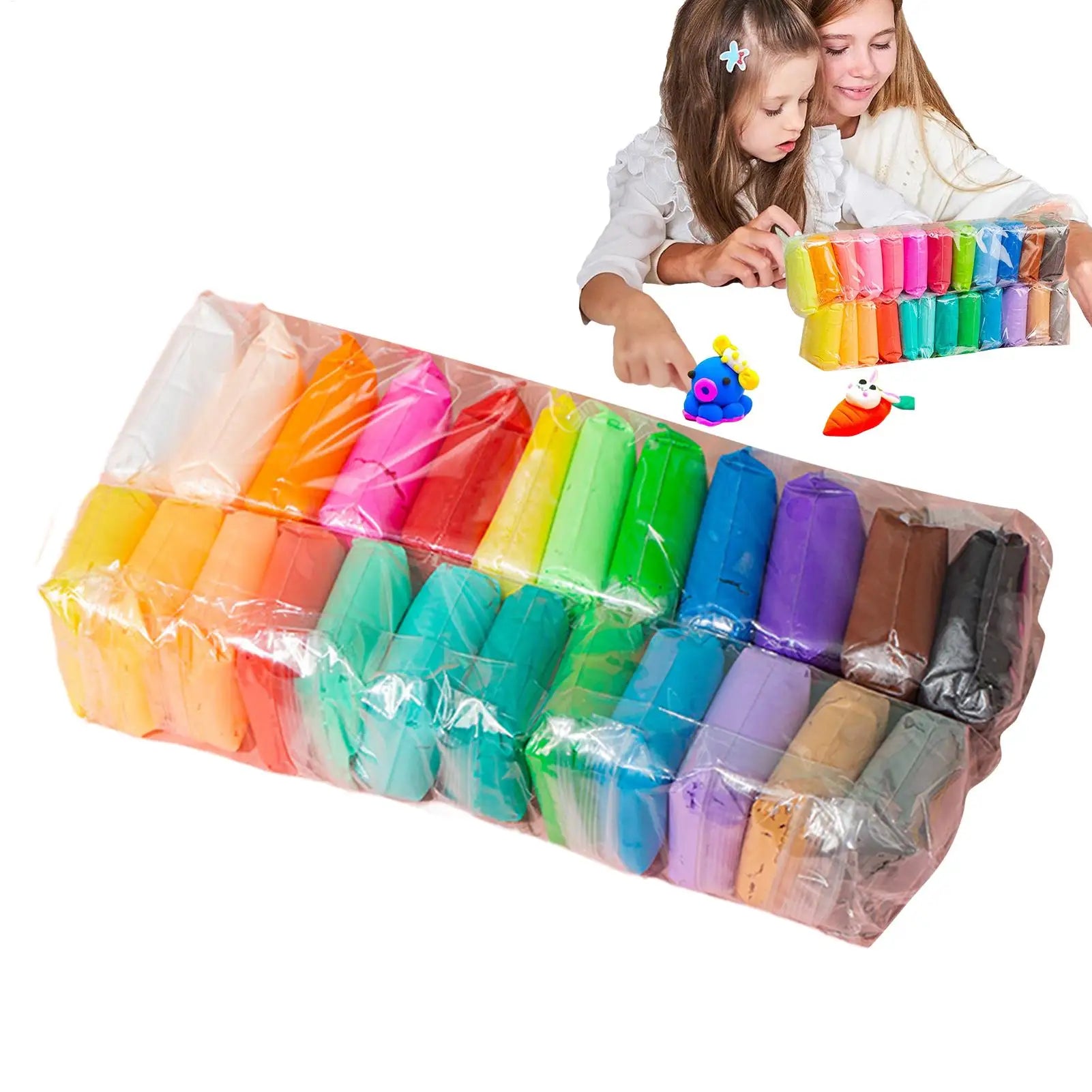 Air Dry Clay Set Non-Toxic Modeling Fun