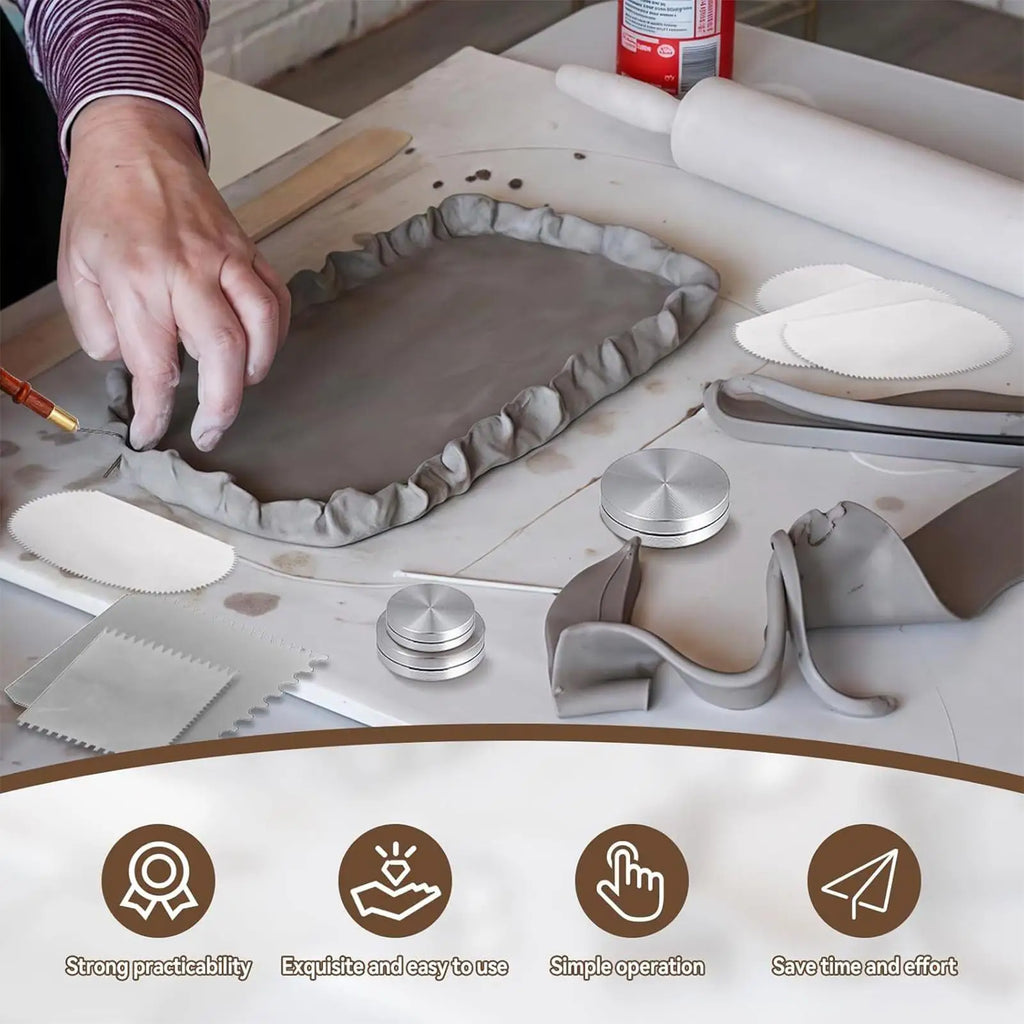 Clay Scraper Stainless Steel Modeling Cutter
