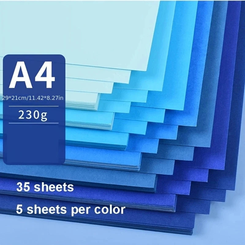 35sheets Colored Paper Cardstock