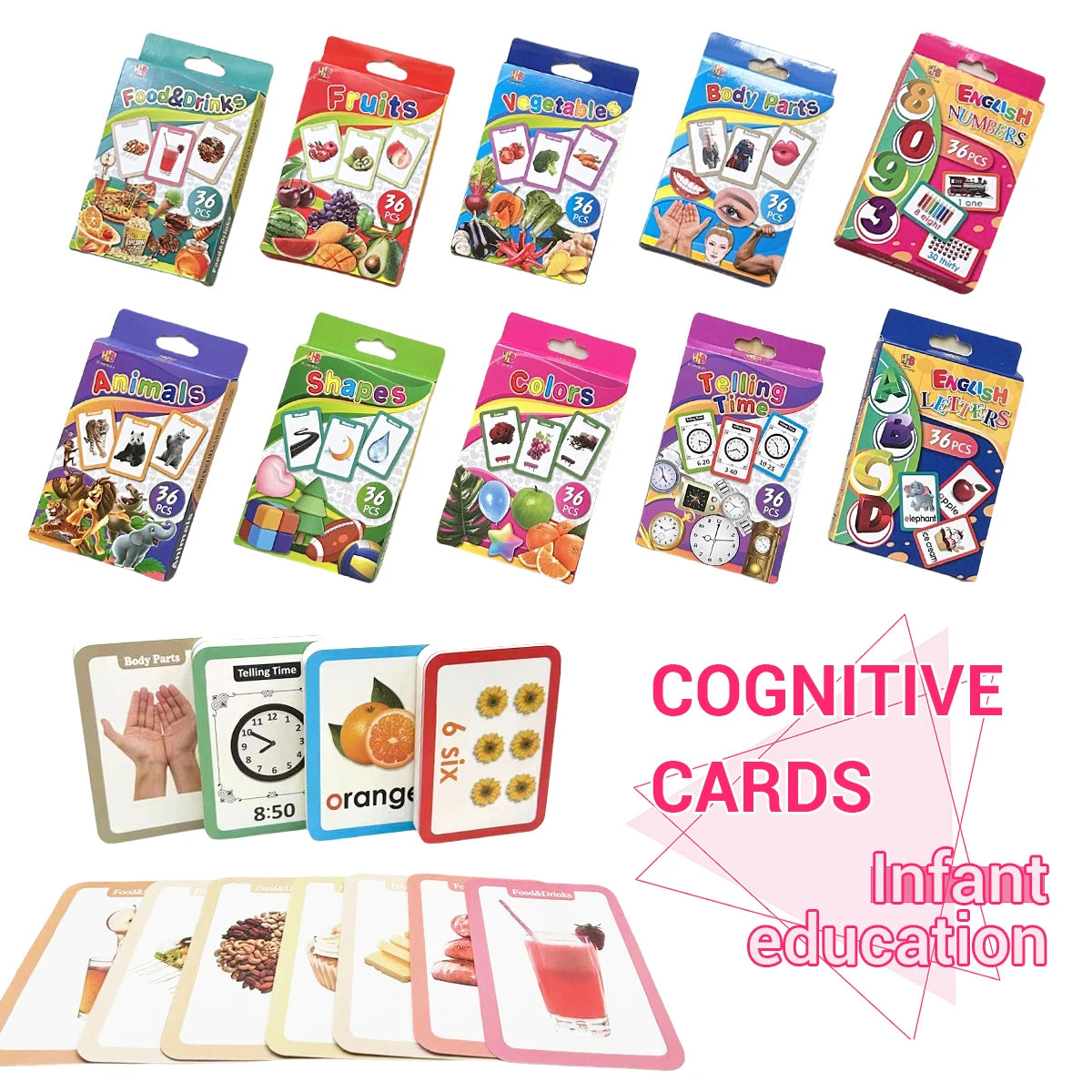 Animal letter flashcards
