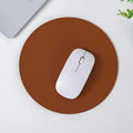 1pc Waterproof PU Leather Mouse Pad