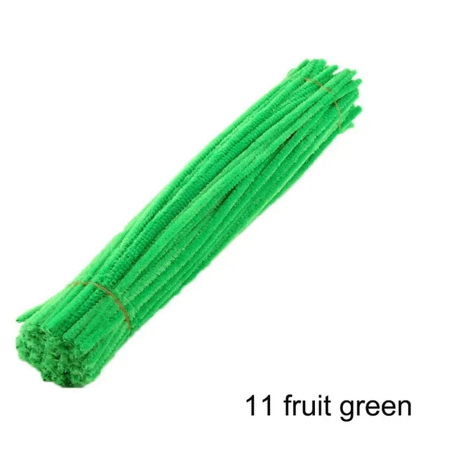 100Pcs Multicolor Pipe Cleaners