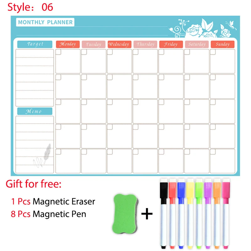 Magnetic Weekly Monthly Planner