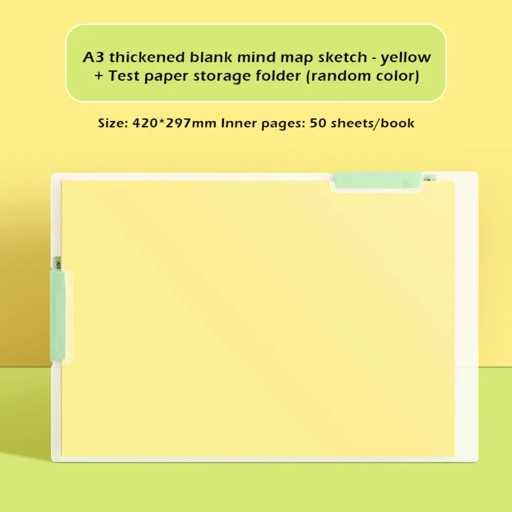 Simplicity A3 A3 Map Planning Draft Paper Notebook
