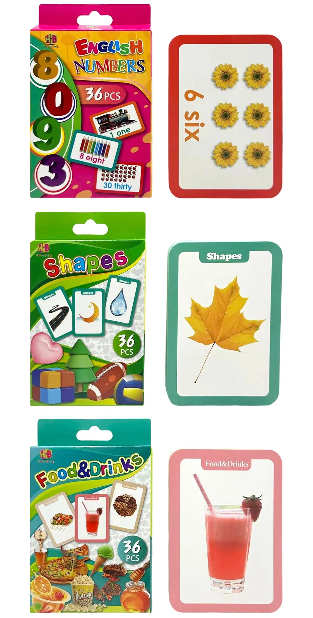 Animal letter flashcards