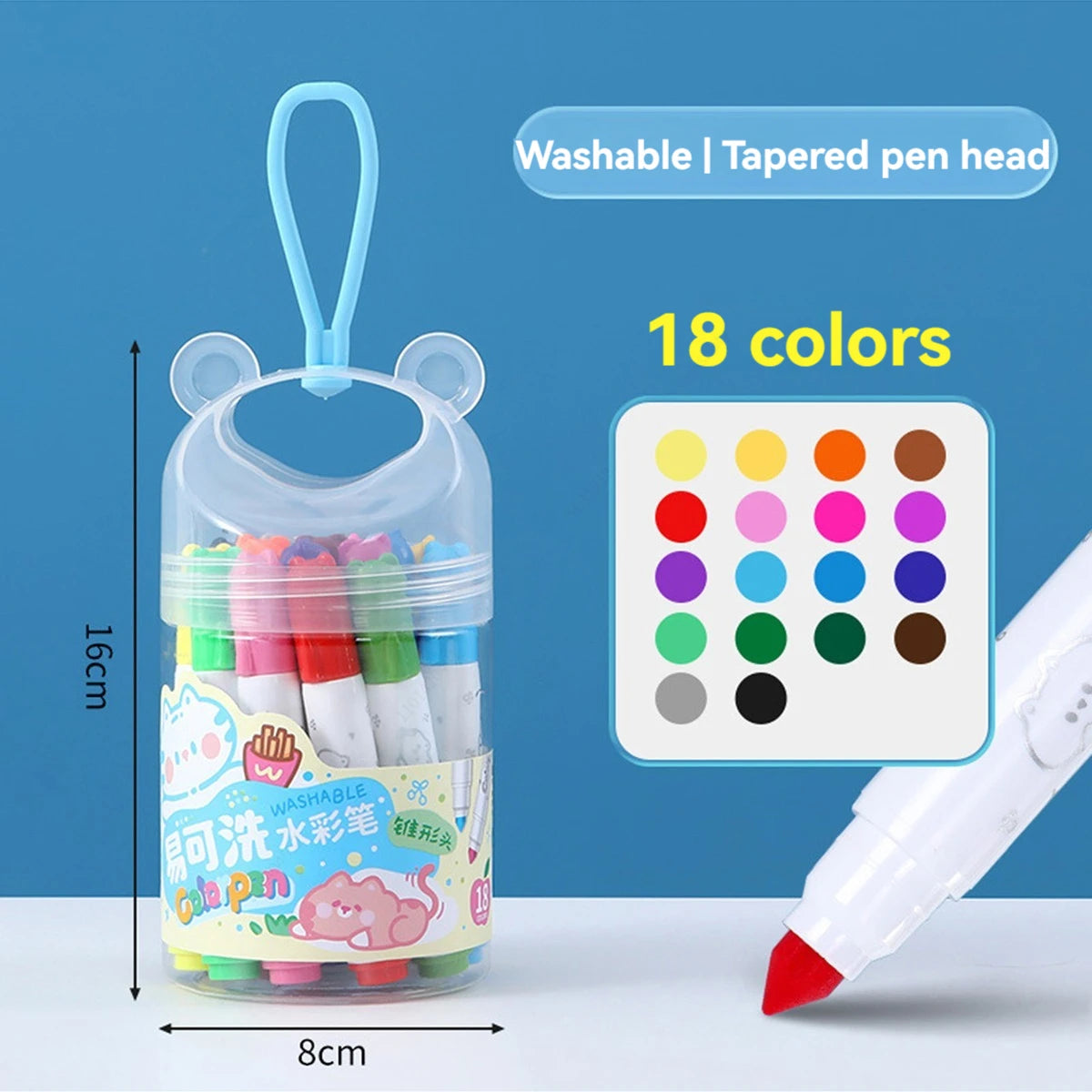 Washable Marker Set for Kids