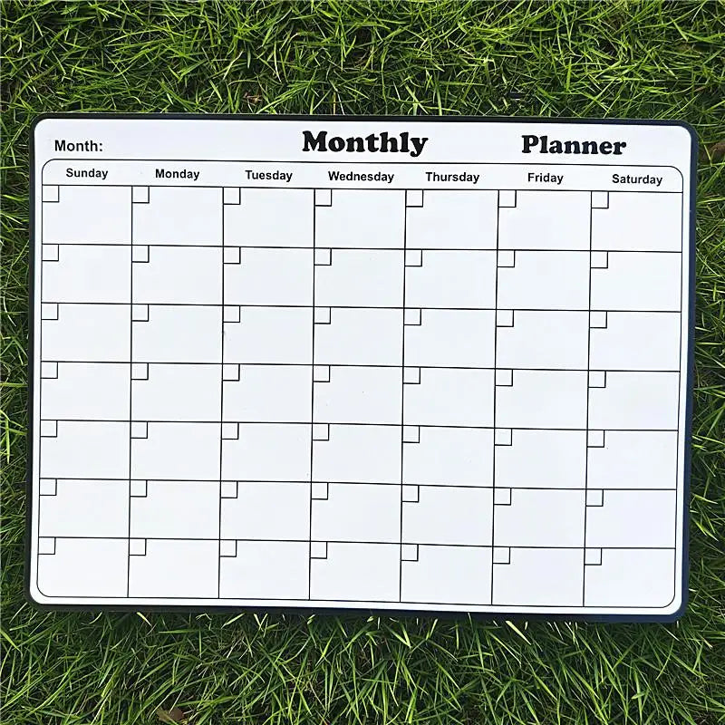 Magnetic Dry Erase Calendar