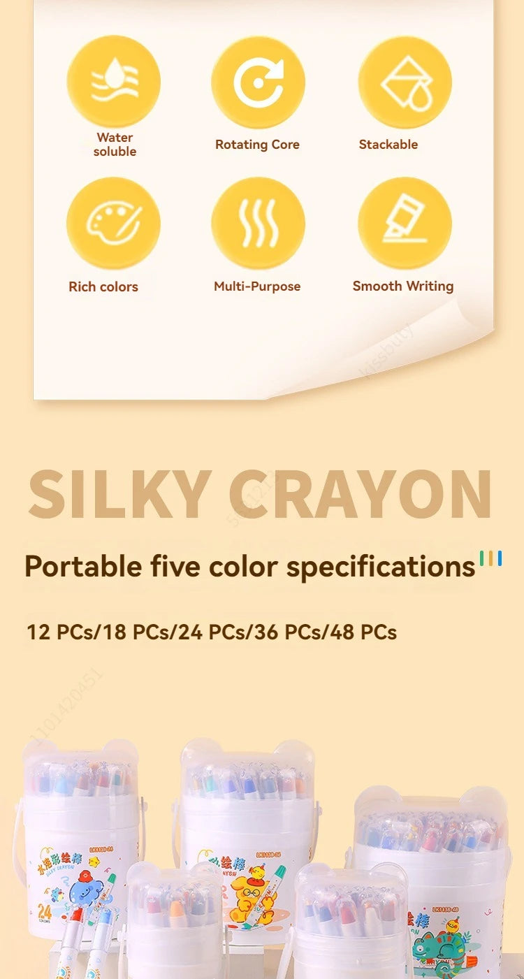 Silky Twistable Crayons