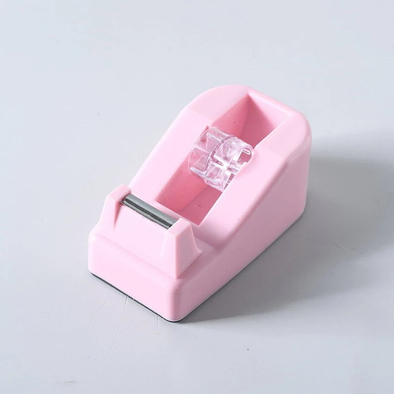 Large Tape Cutter Macaron-colored Desktop Tape Holder