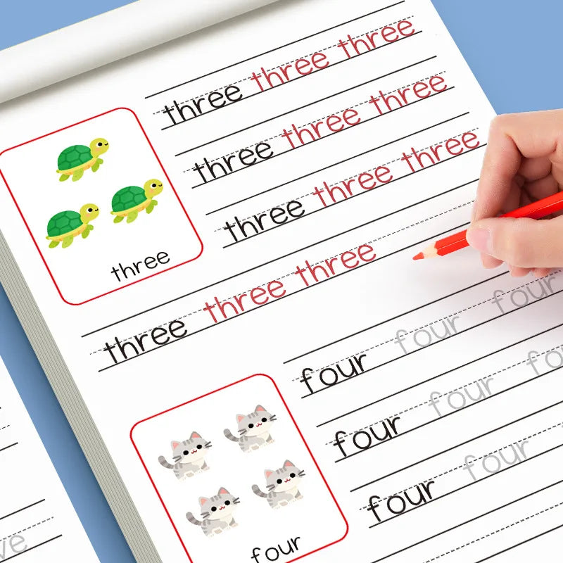 32-Page Children's Handwriting Practice Book