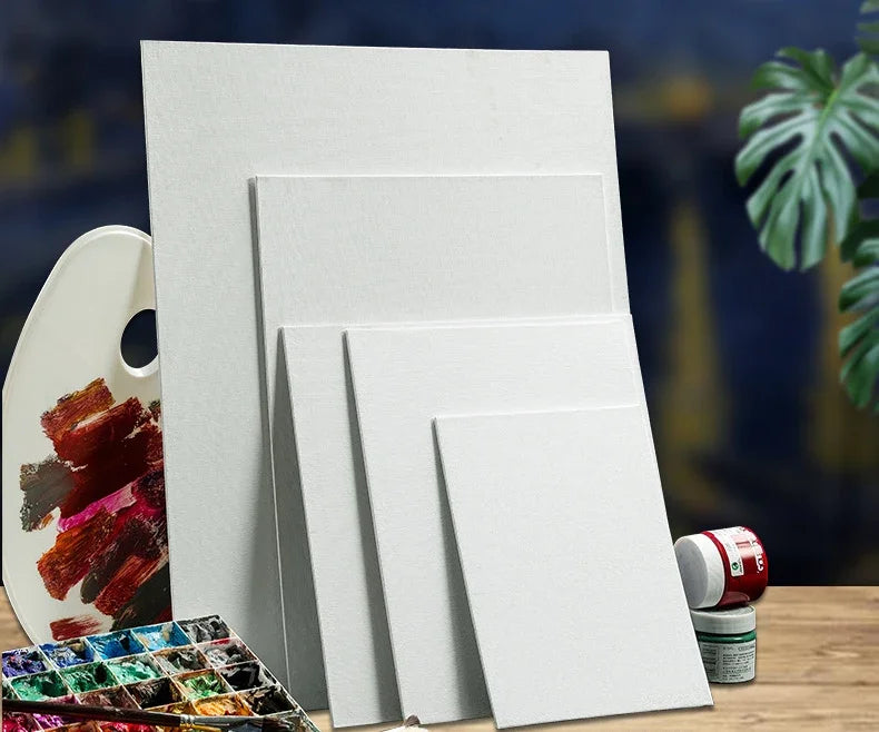 5pcs Canvas Board For Painting Cotton