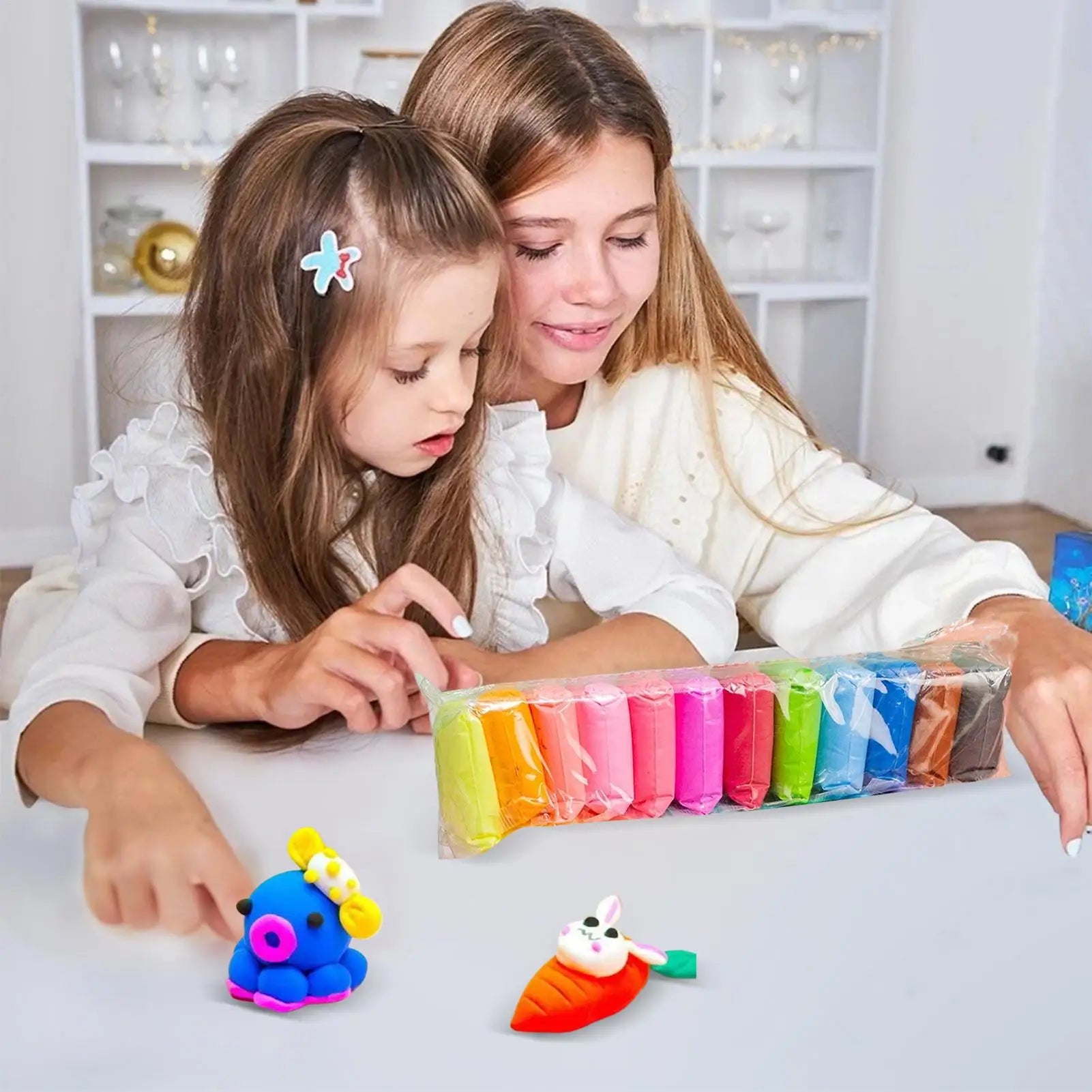 Air Dry Clay Set Non-Toxic Modeling Fun