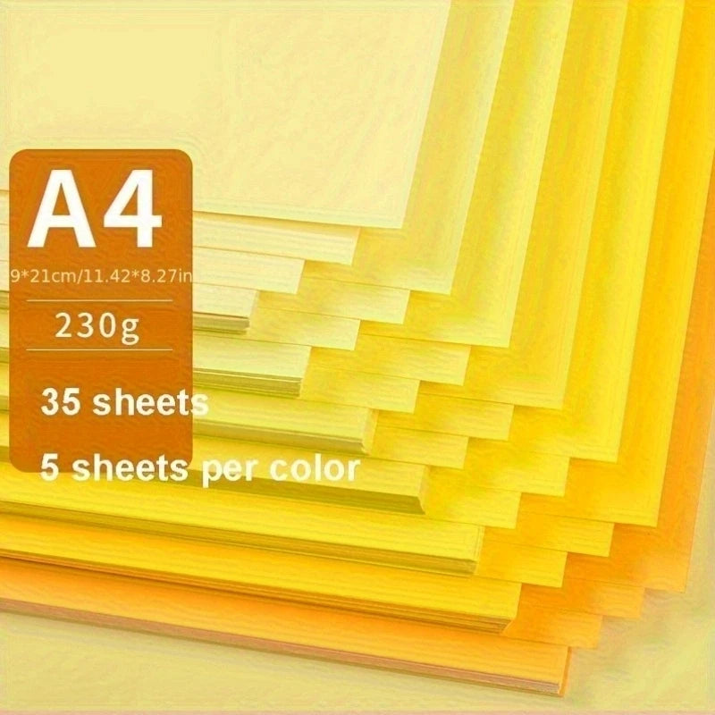 35sheets Colored Paper Cardstock
