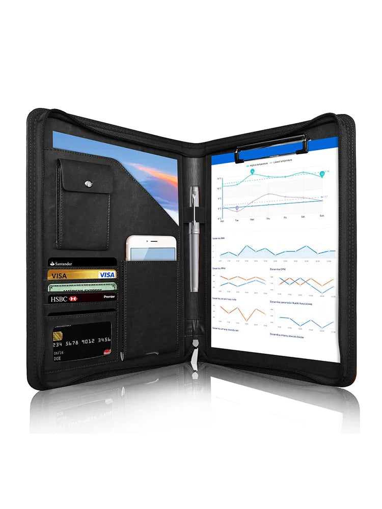 Multifunctional A4 Conference Folder
