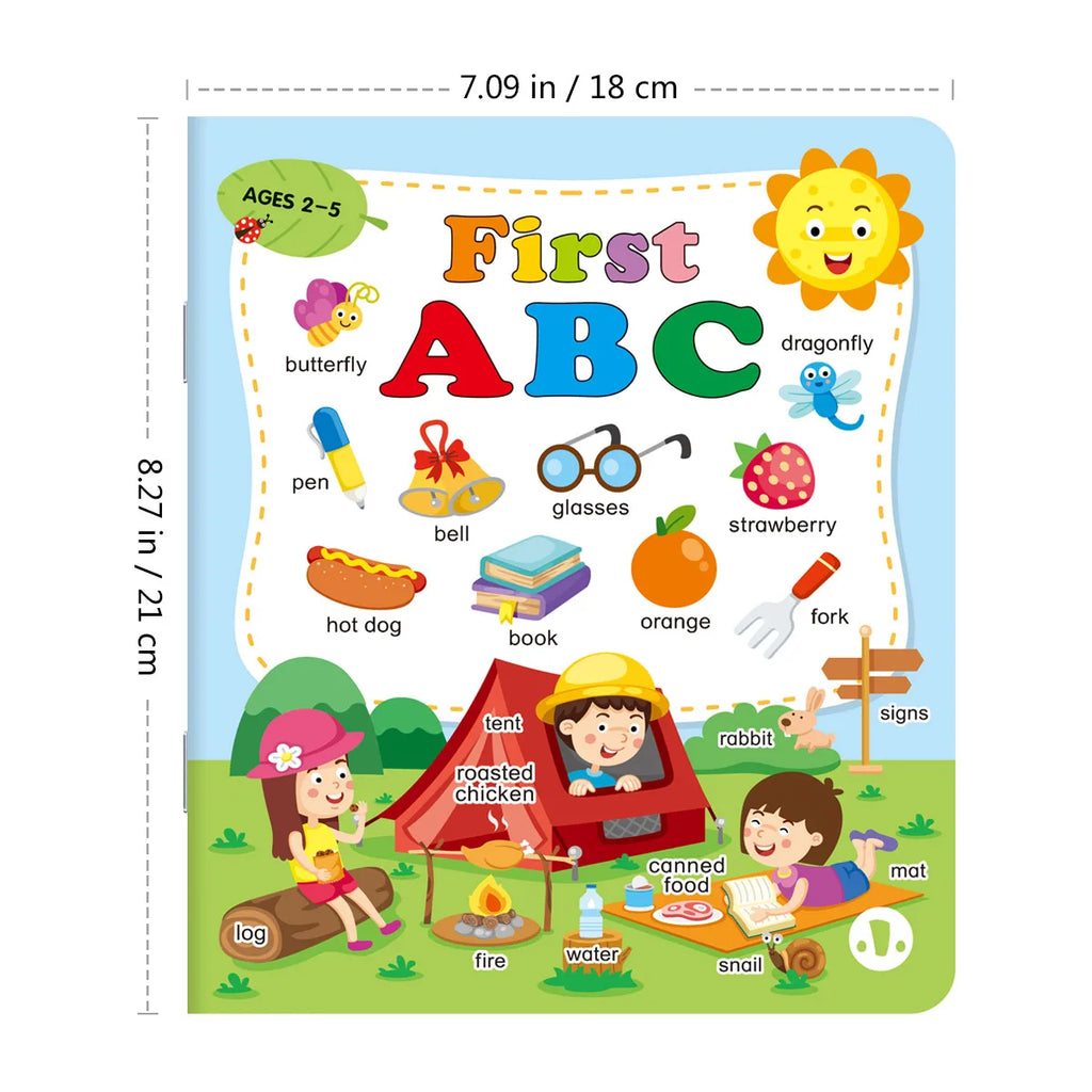Reusable ABC Flashcard Book for Pre-School