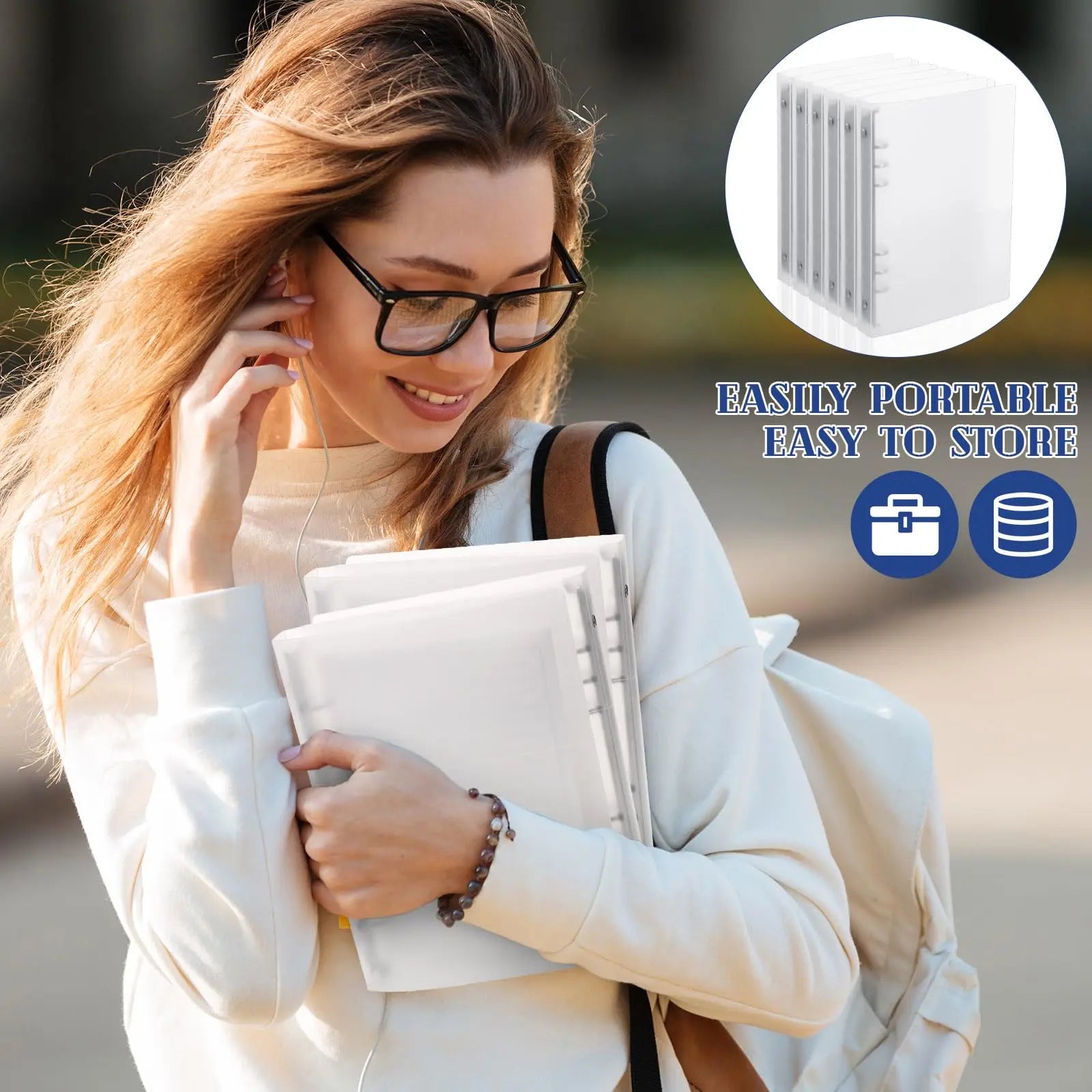 175-Page Capacity Ringed Binder