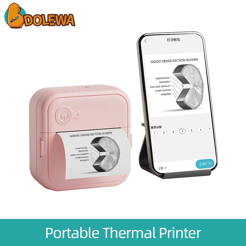 DOLEWA D8 Portable Mini Printers