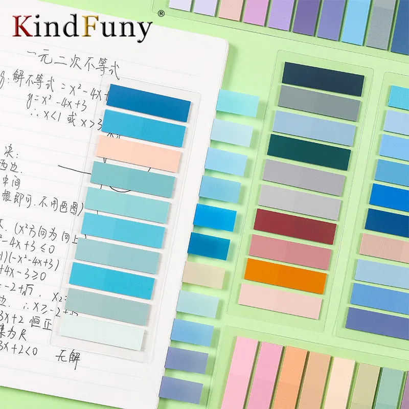 200 Sheets Transparent Sticky Note Index Tabs
