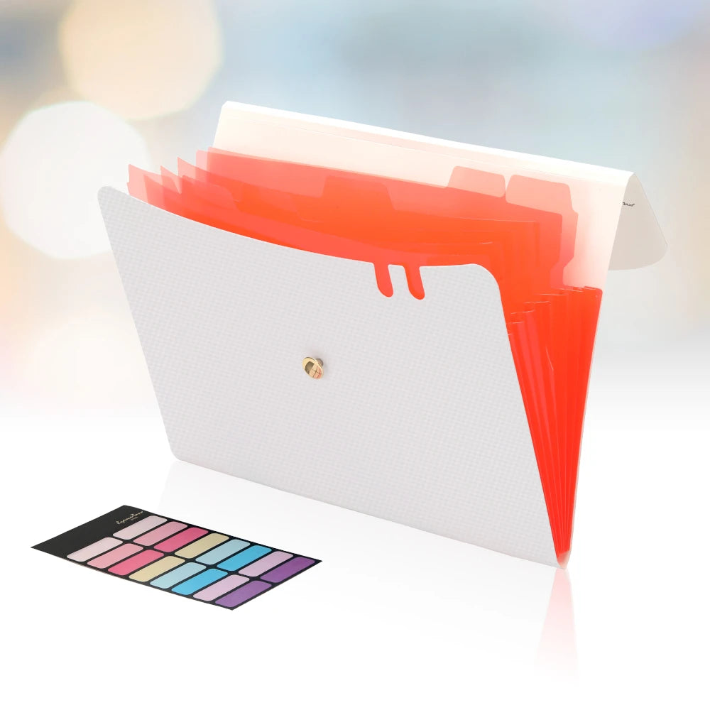 A4 Size Accordion File Organizer