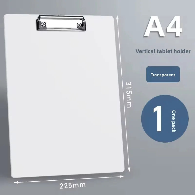 A4 Waterproof Clipboard Writing Pad File Folder