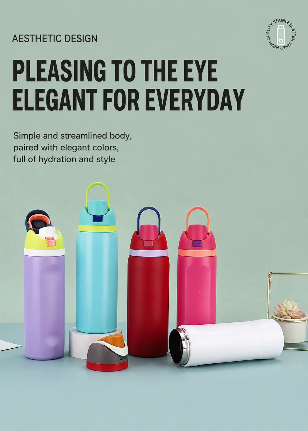 480/710ml Thermos Cup