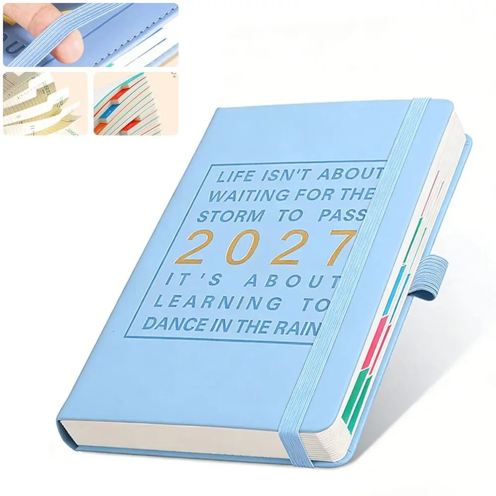 New A5 2027 Schedule Book with Calendar