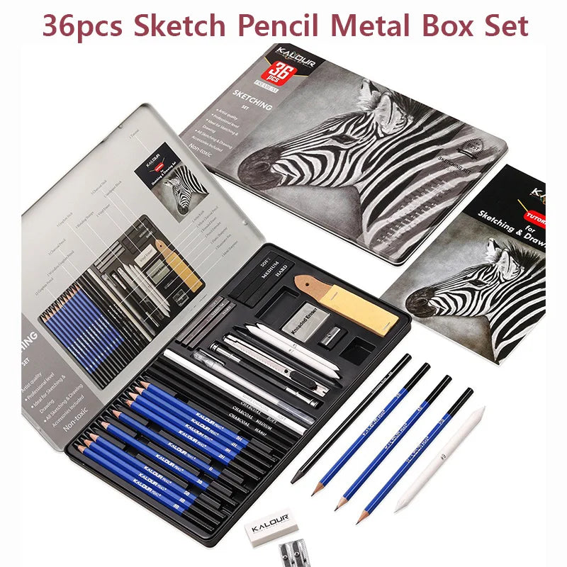 KALOUR Pro Sketching Pencil Set