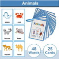 Montessori Kids English Words Cards