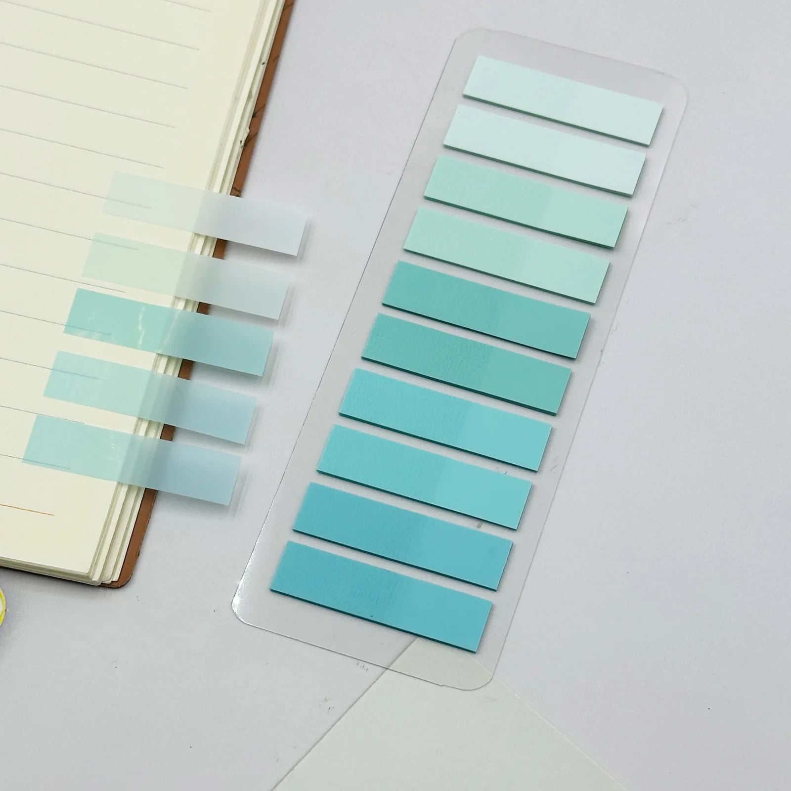 200Pcs Color Stickers Transparent Index Tabs