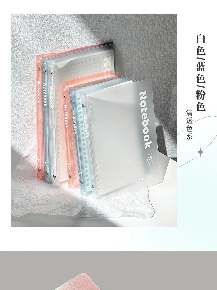 A5/B5 Binder Notebook Loose Leaf 30 Sheets