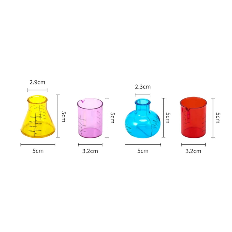 1 Set Educational Mini Measuring Cups