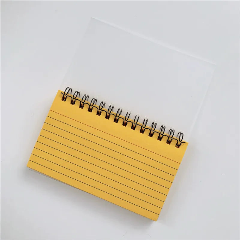 Colorful Tearable Spiral Writing Pad