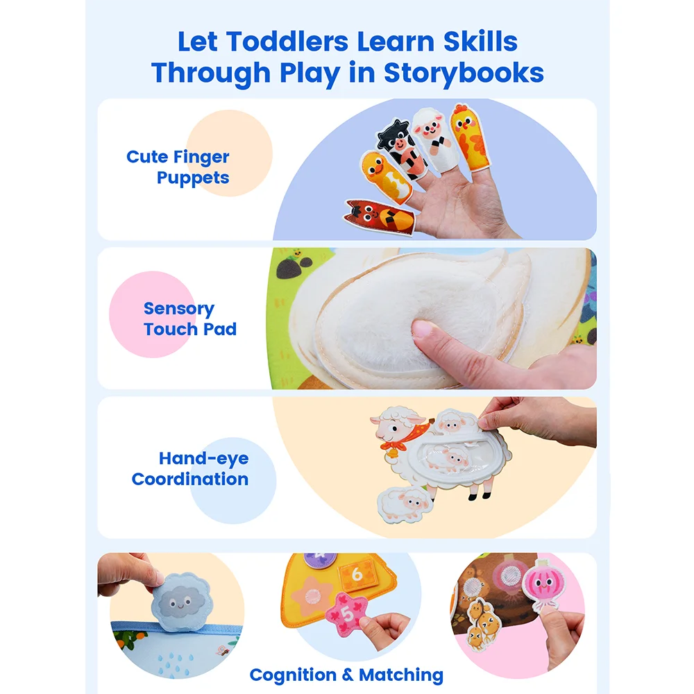 Giraffe Busy Book Preschool Learning