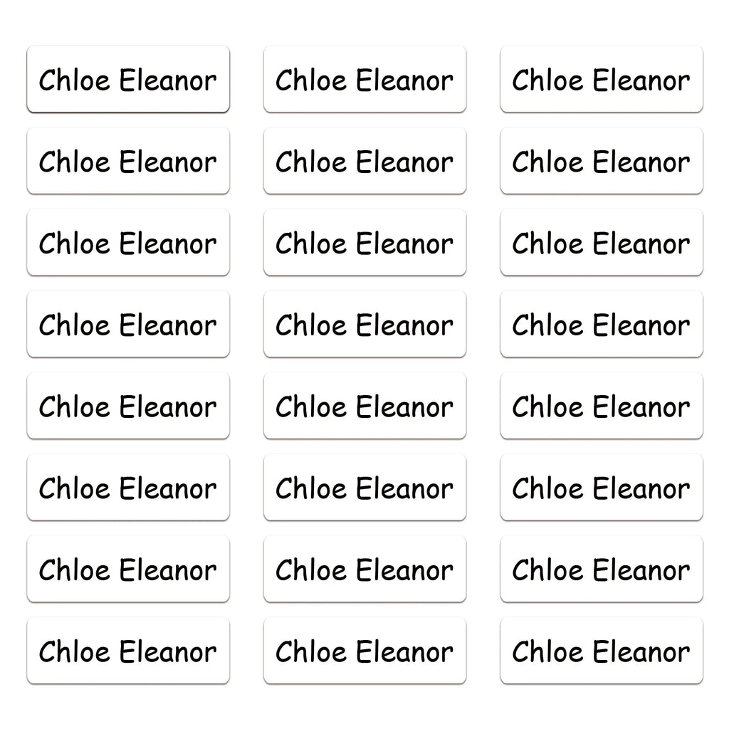 Custom Waterproof First Name Label