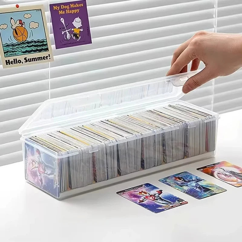 Clear Plastic Compartmentalized Organizer Box
