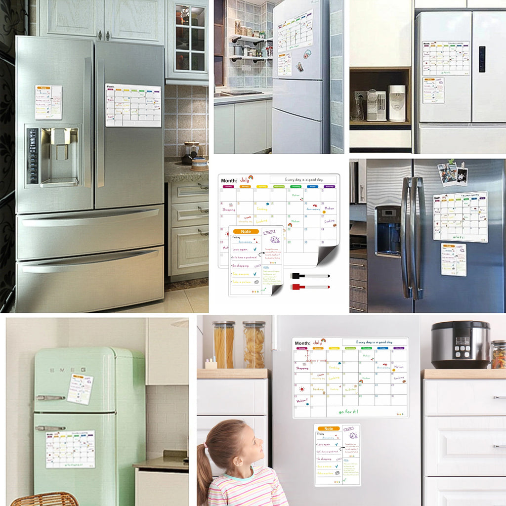 Magnetic Calendar For Fridge