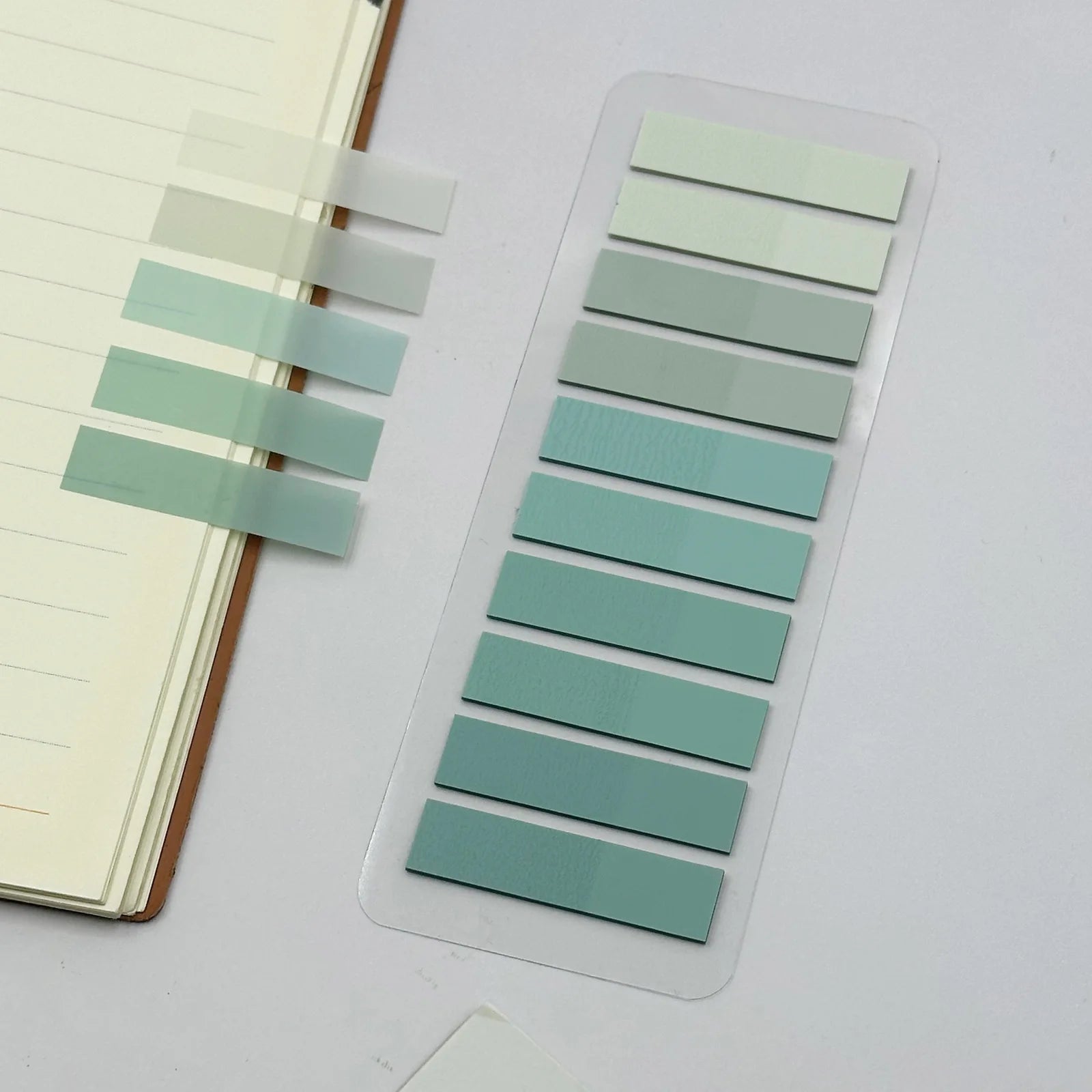 200Pcs Color Stickers Transparent Index Tabs