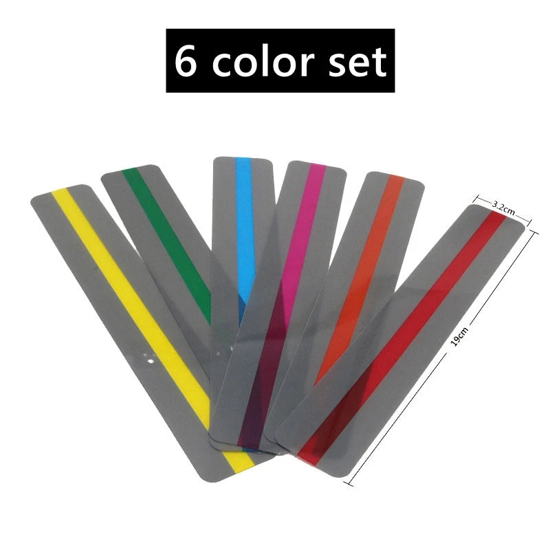 1-8pcs Guided Reading Strips